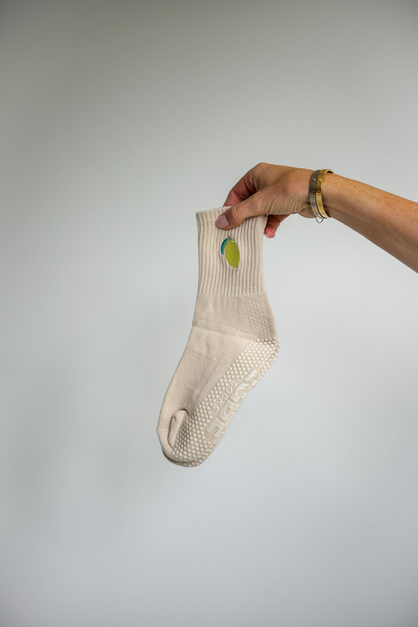 Grip Socke "Zitrone"