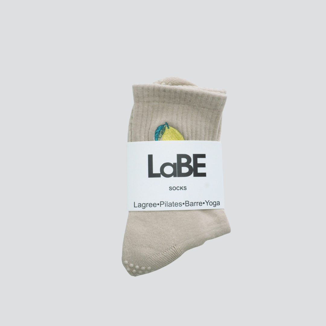 Grip Socke "Zitrone"