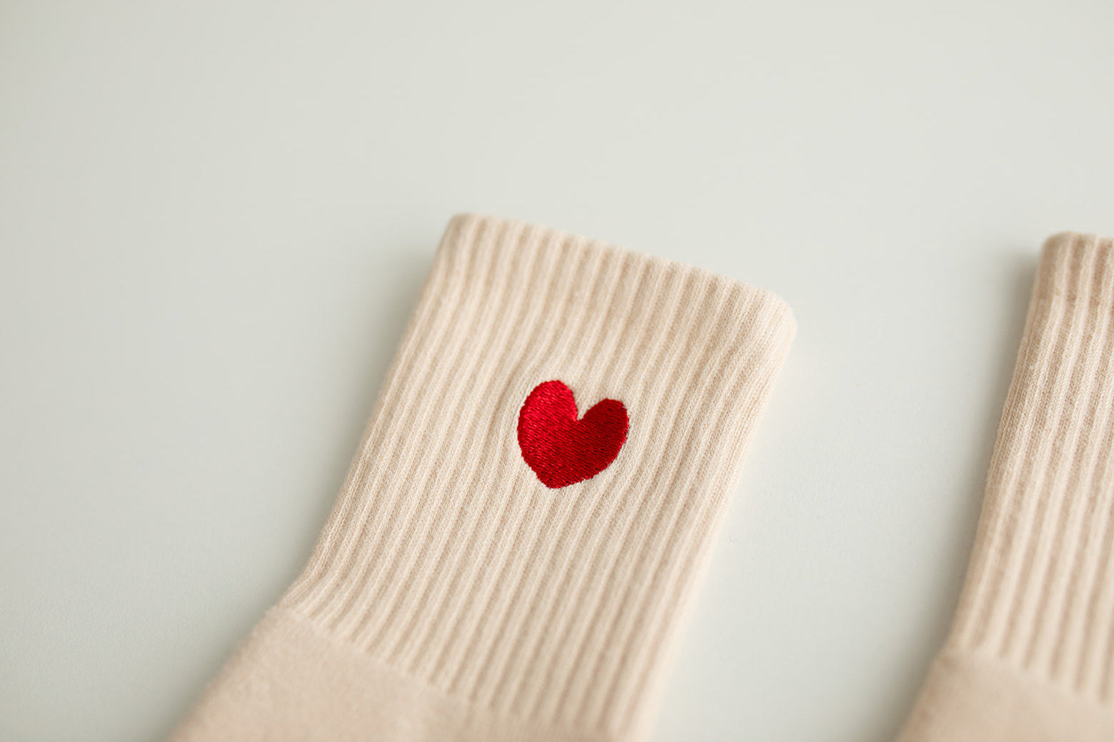 Grip Socke "großes Herz"