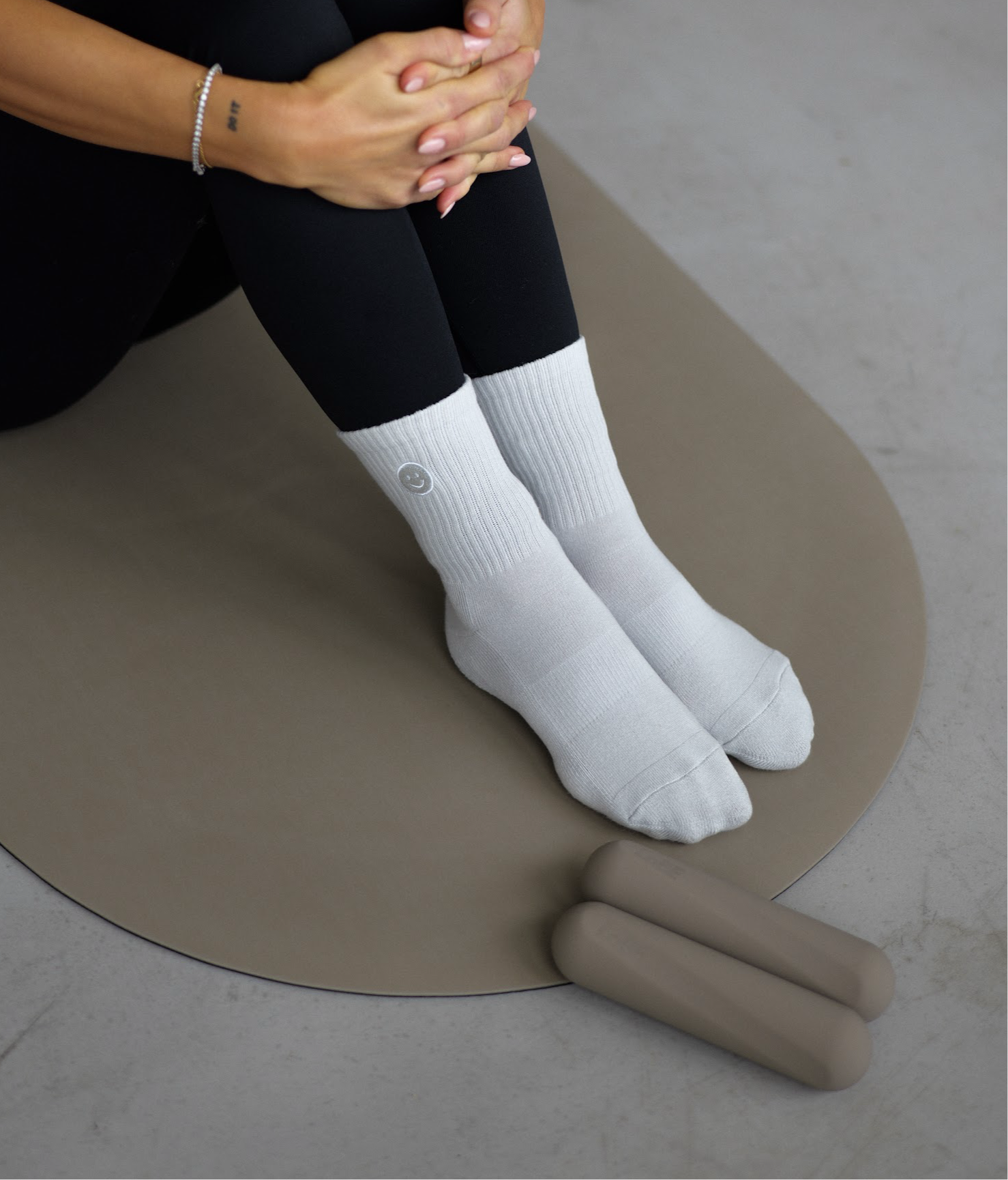 Grip Socke „Smiley“