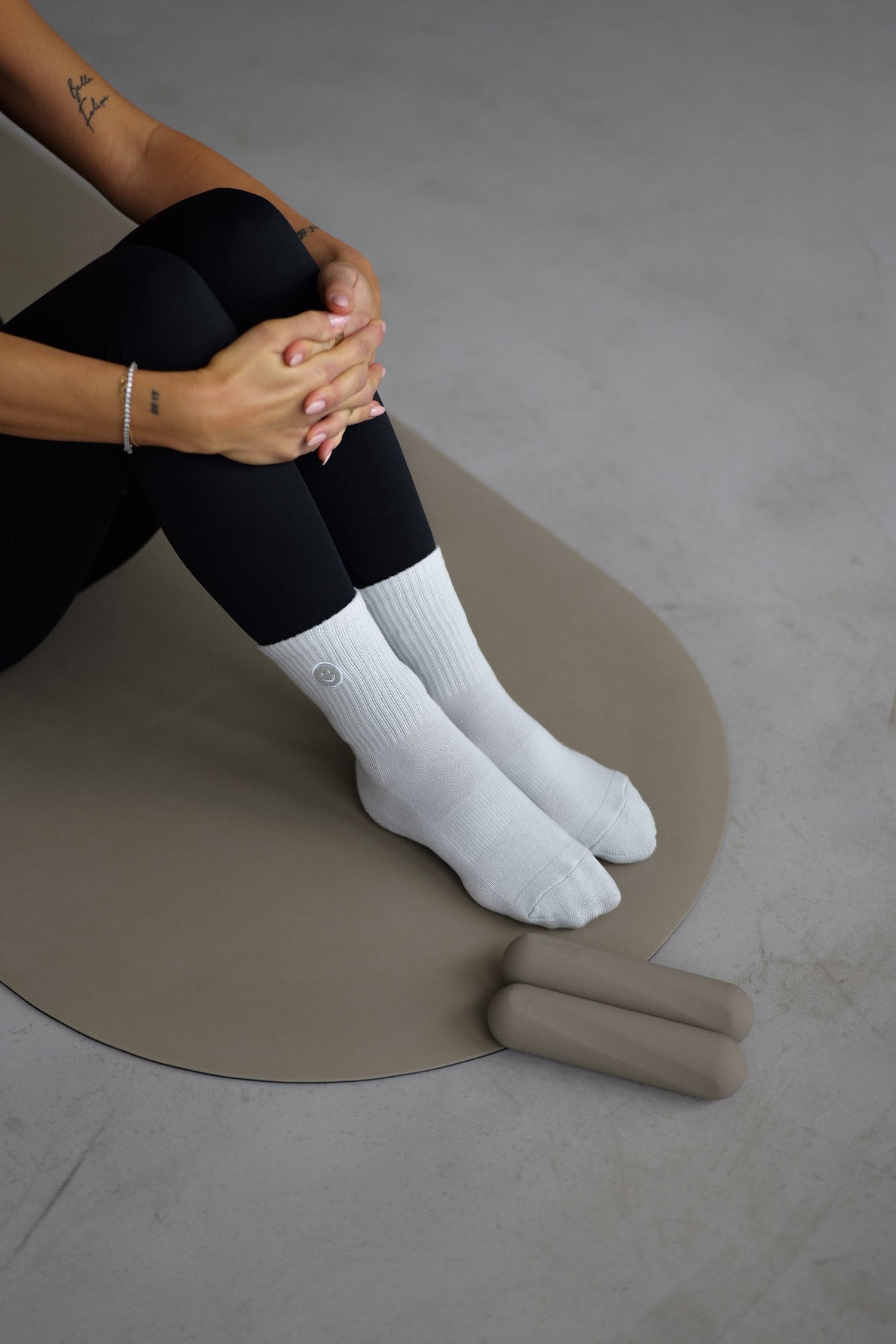 Hanteln 1,5kg greige