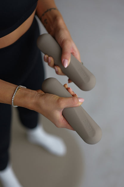 Hanteln 1,5kg greige