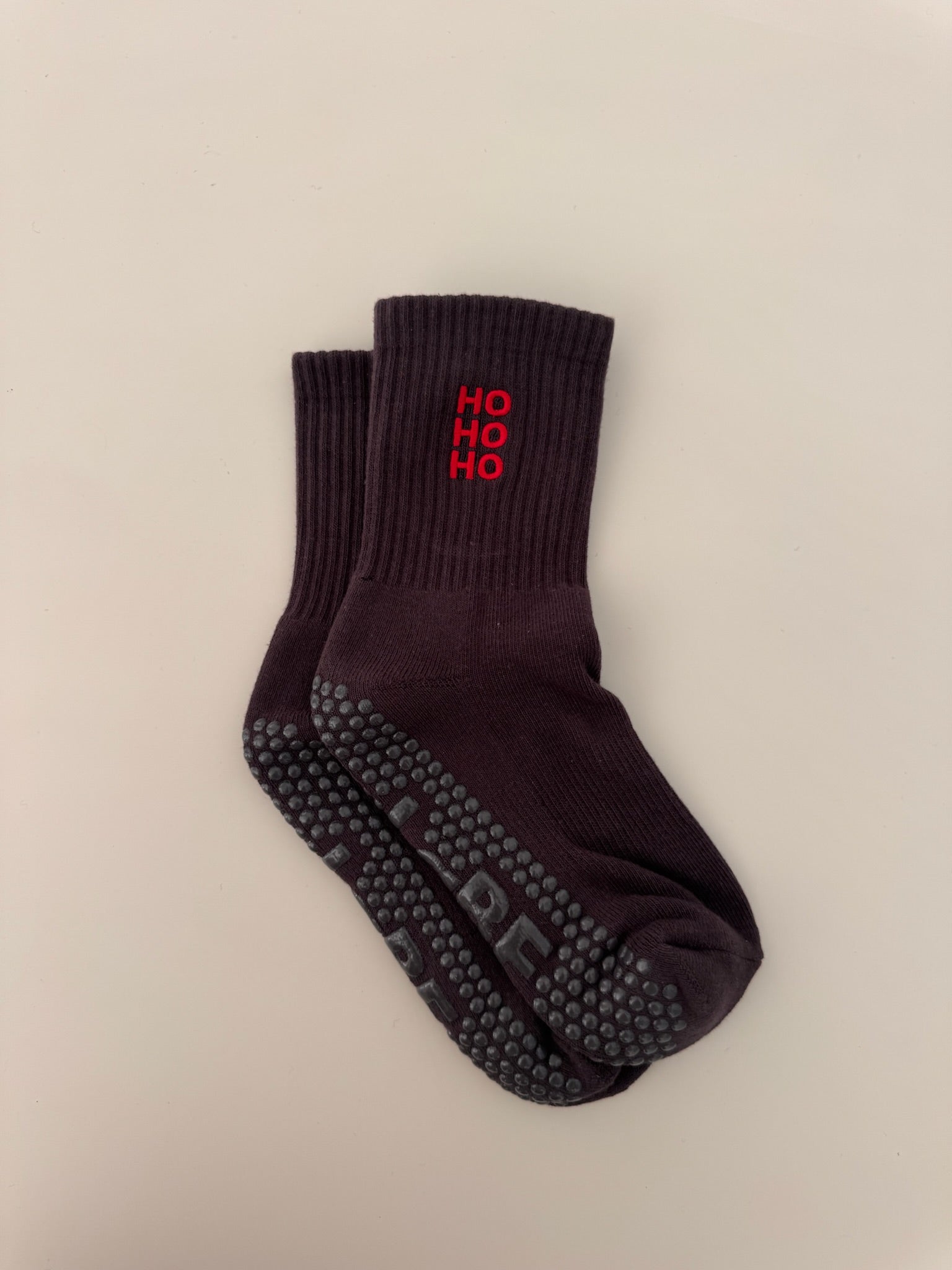 Grip Socke &quot;HO HO HO&quot;