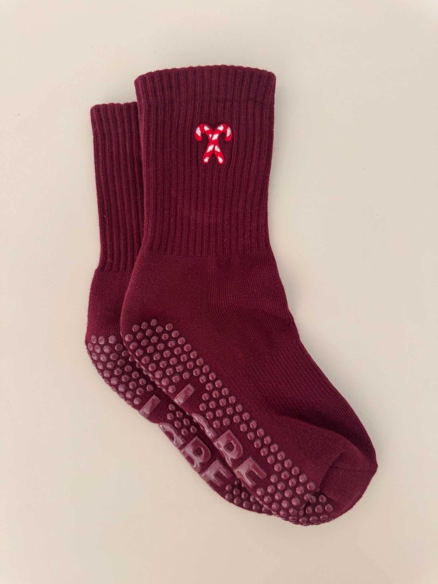 Grip Socke &quot;Zuckerstange&quot;